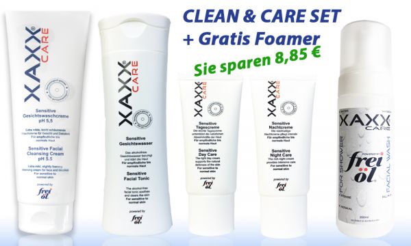 XAXX CARE FREI ÖL Clean & Care Set