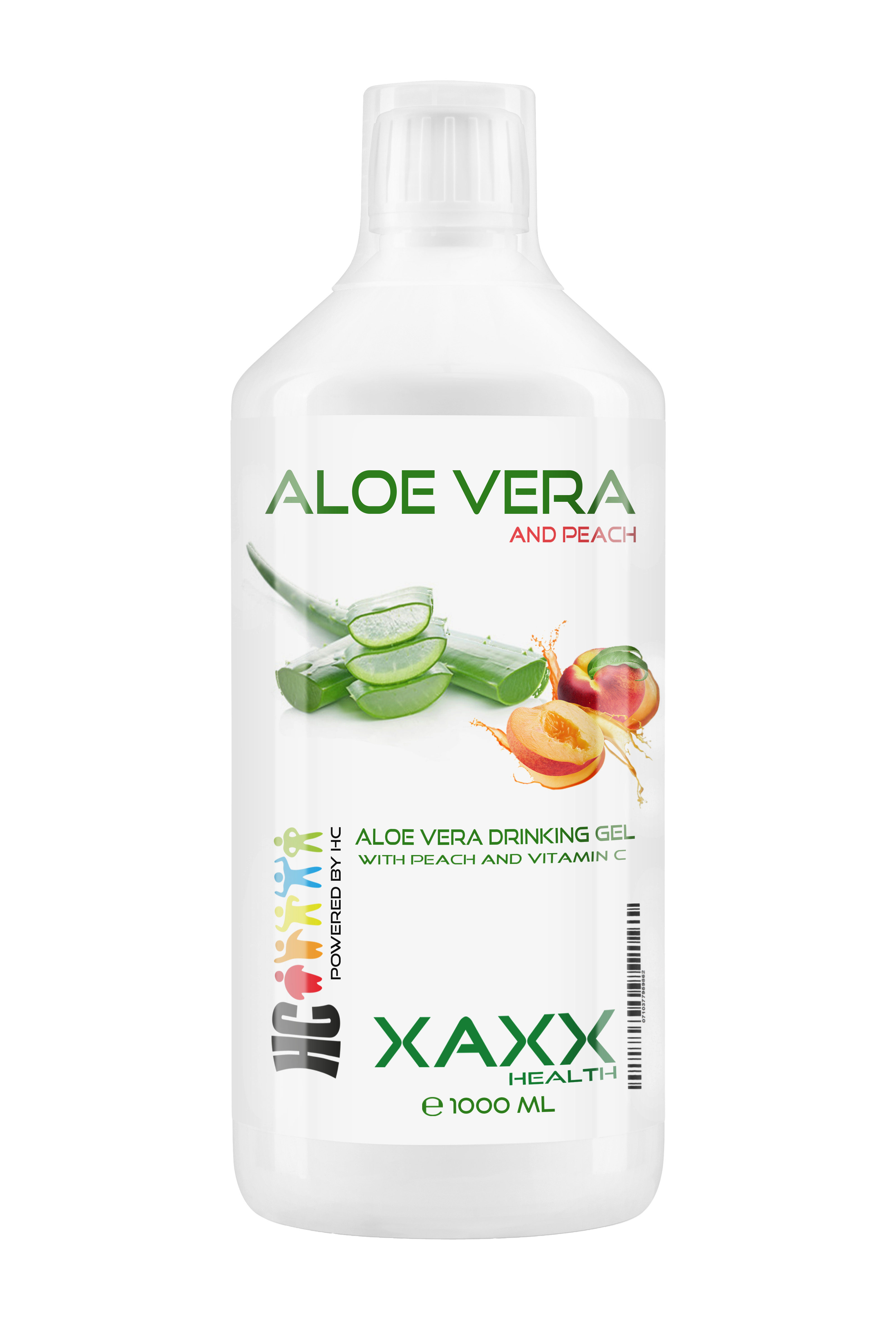 Aloe Vera Drinking Gel mit Pfirsich & Vitamin C | Aloe Vera | Nutrition |  XAXX Official Store