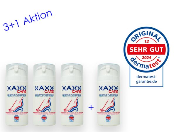 Sensitive Fusscreme 100ml (3+1 Aktion)