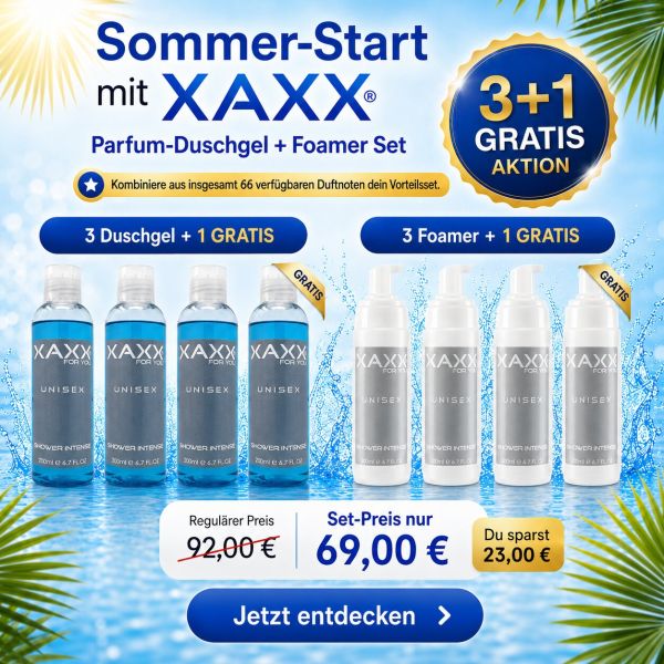 Parfum Duschgel & Foamer 3+1 Aktion