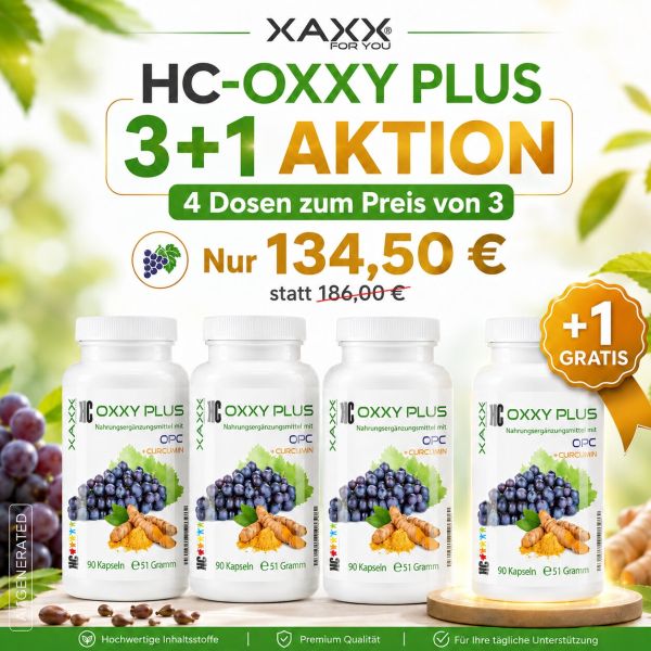 HC-OXXY PLUS 3+1 Aktion