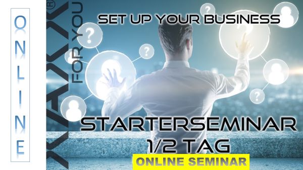 ONLINE -04 Mai 2025 STARTER SEMINAR-*******ONLINE********