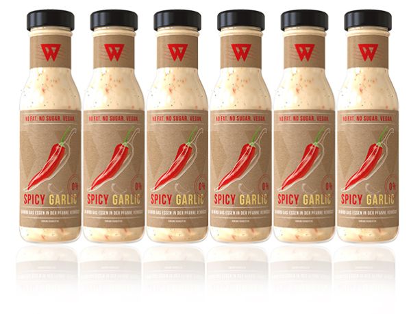HC WunderSauce Spicy Garlic - 250ml - 6er-Pack