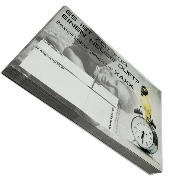 XAXX Gutscheinkarte Vogel 100er