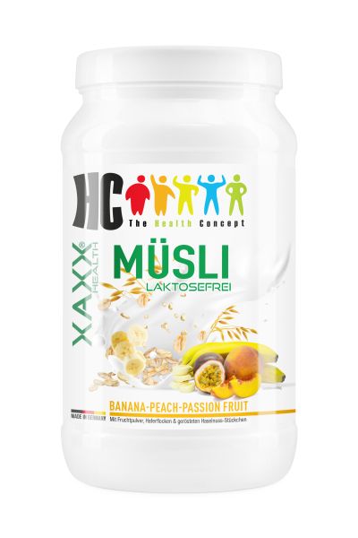 HC BODY CONTROL MÜSLI Banane Pfirsich Passion Fruit