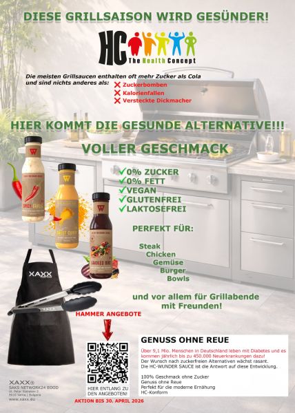 Aktions-Flyer Grillsaison 2026, 50 Stück