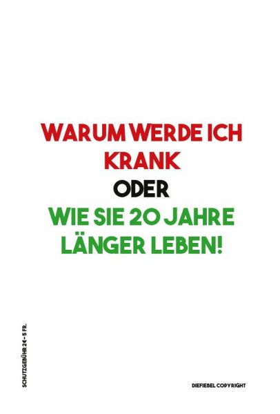 Broschüre "Tote Ärzte lügen nicht..."