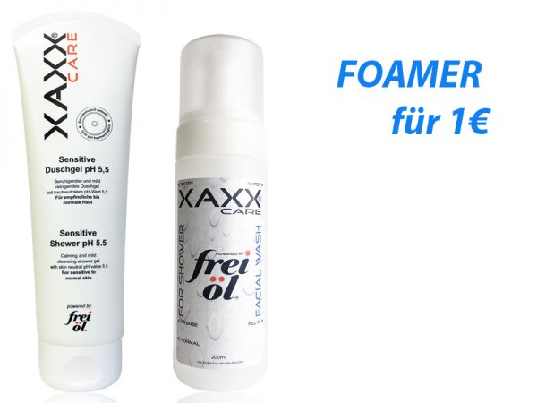 Set FreiÖL Sensitive Shower plus Foamer
