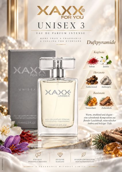EDP 75ml UNIXAXX THREE