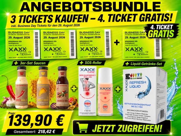 Business Day 3+1 - 29.08.2026 -Aktion